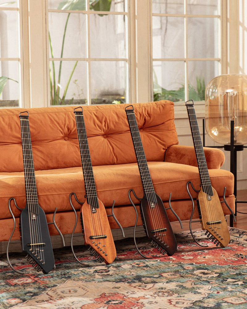 Donner HUSH-I Acoustic-Electric Guitar Kit for Silent Practice Travel