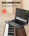Donner DDP-80 88 Key Wooden Style Home Digital Piano with Weighted Keyboard
