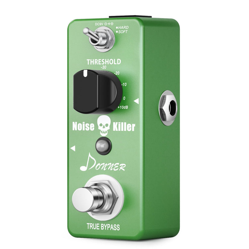 Donner Noise Killer Guitar Effect Pedal Noise Gate 2 Mode Suppressor Effect Bass True Bypass