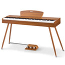 Donner DDP-80 Piano numérique domestique à 88 touches, beau style en bois avec trois pédales