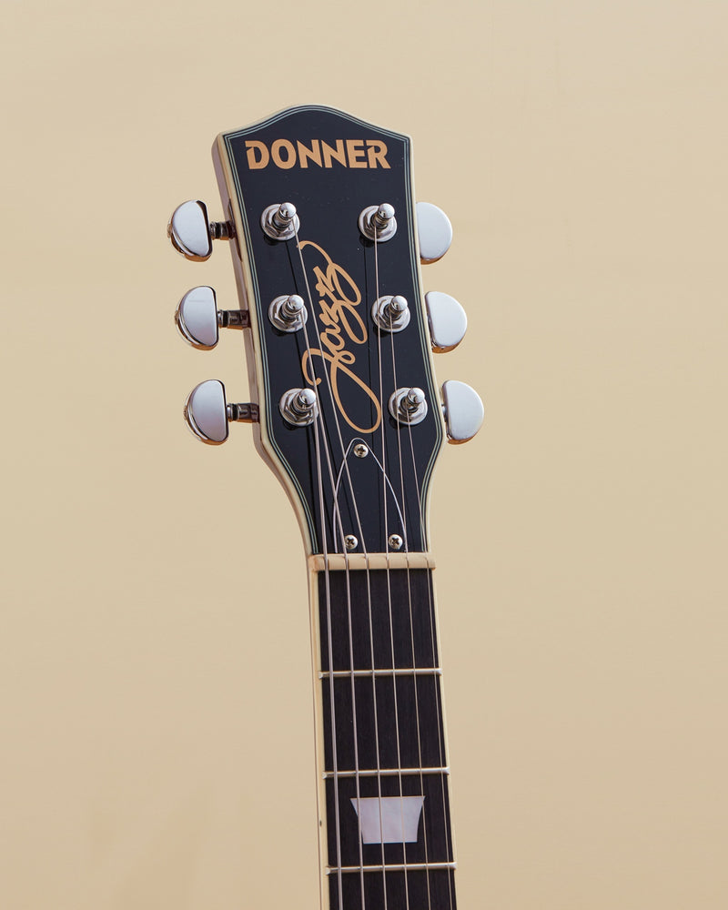 Donner DJP-1000 335 Style Electric Guitar Kit for Jazz Semi-Hollow Body with Dual H Pickups