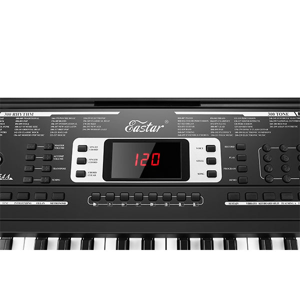 Eastar EK-54A Full-Size 54-Key Electronic  Keyboard Beginner’s Kit